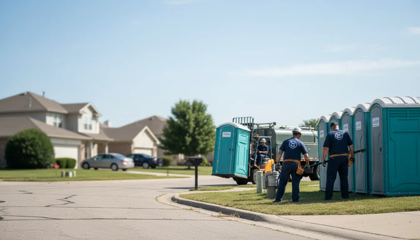 Porta Potty Rental in Kaufman, TX near me